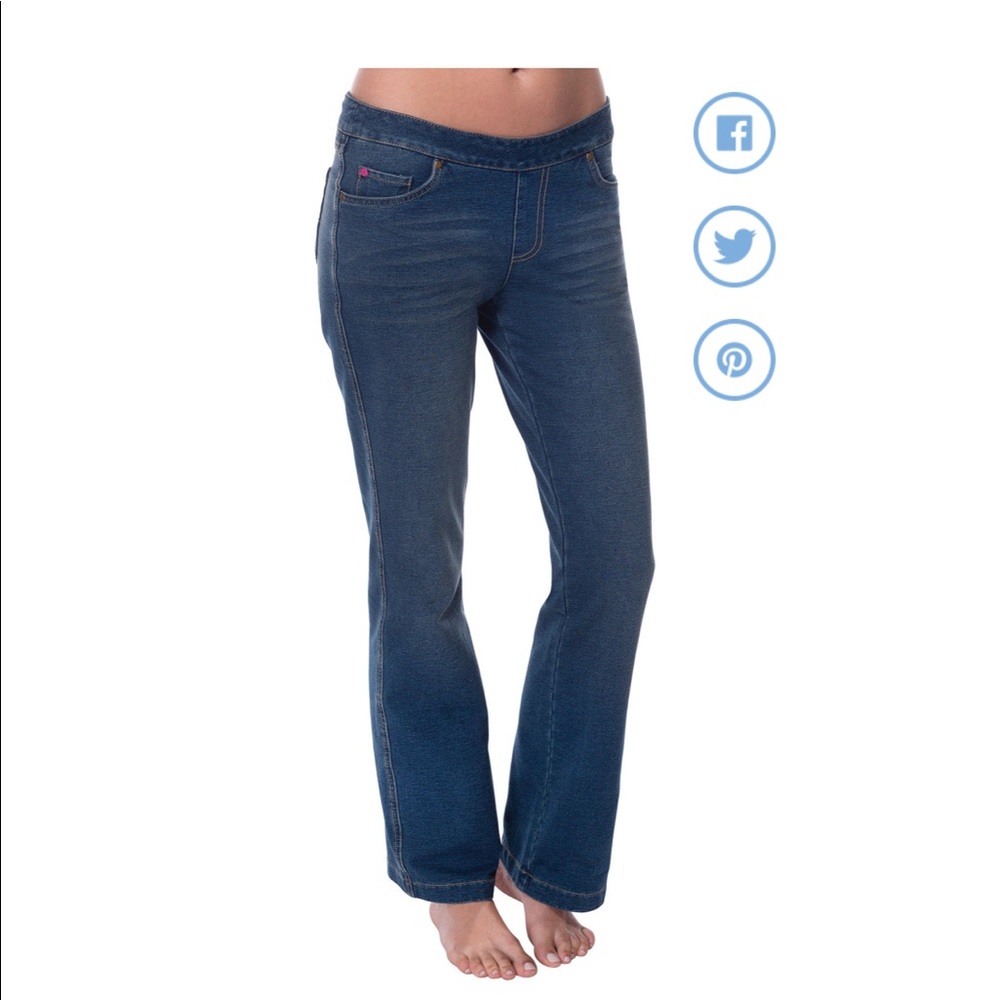 PajamaJeans, bootcut, vintage wash